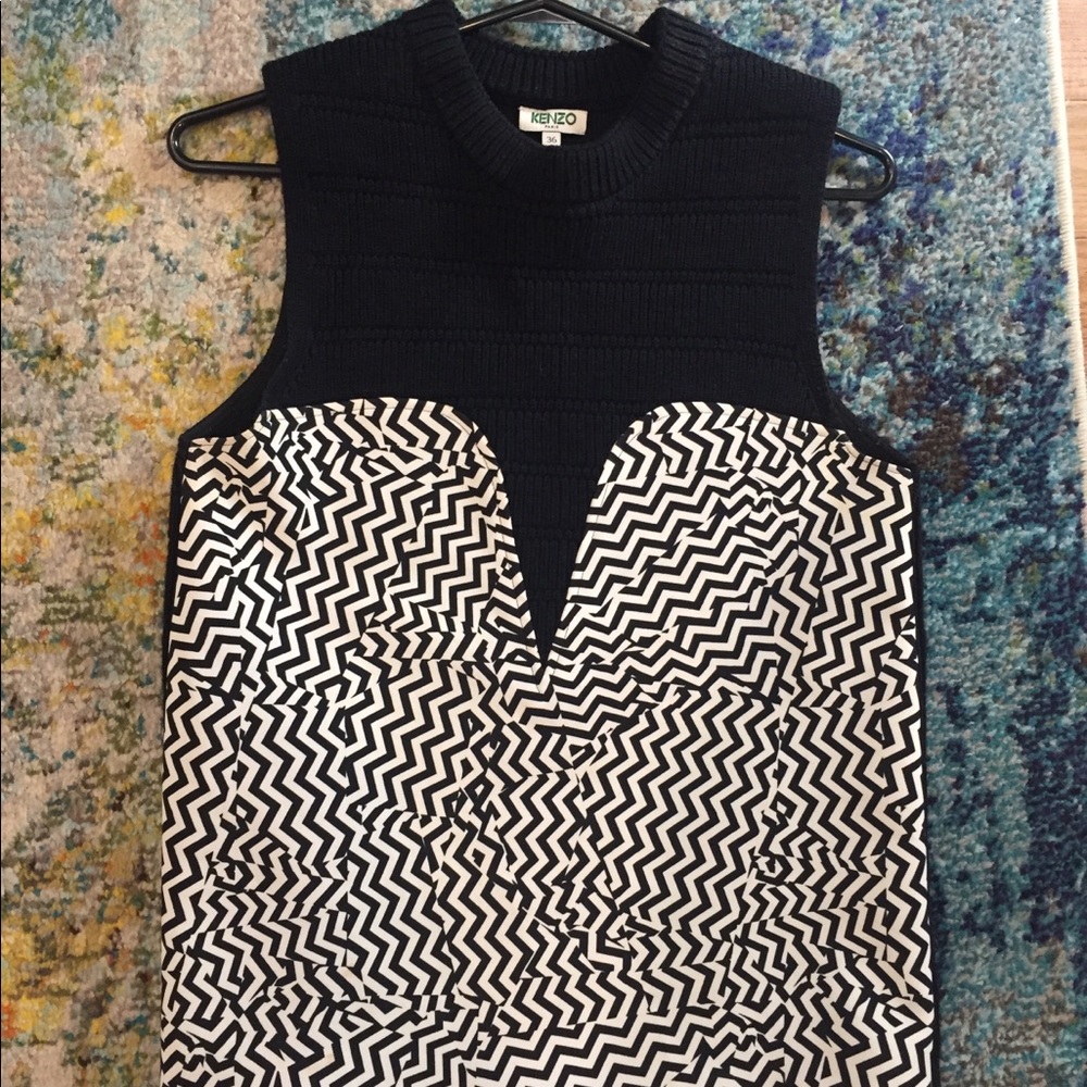 Kenzo graphic Knit top